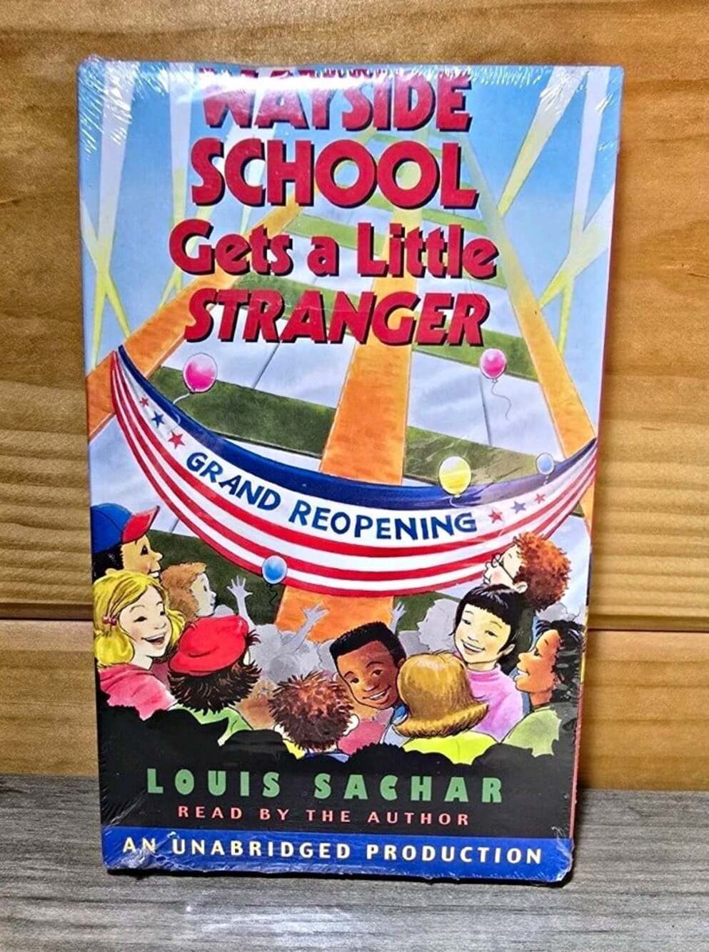 Wayside School Gets a Little Stranger by Louis Sachar Unabridged 2 Cassettes